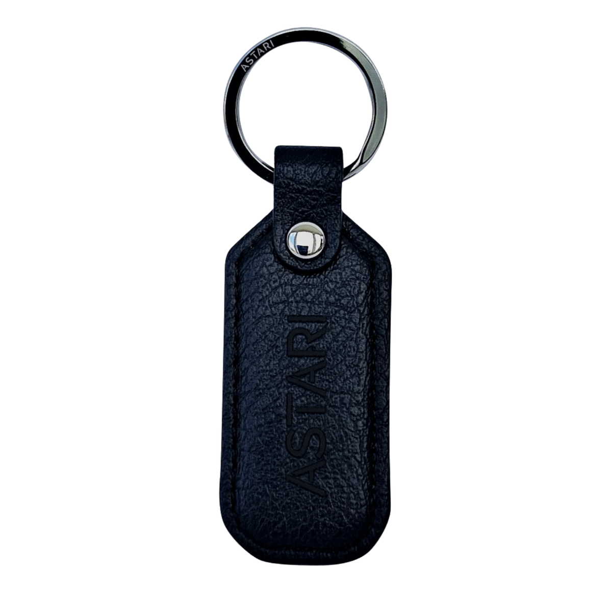 Contactless payment keychain made from sustainable apple leather with waterproof design.