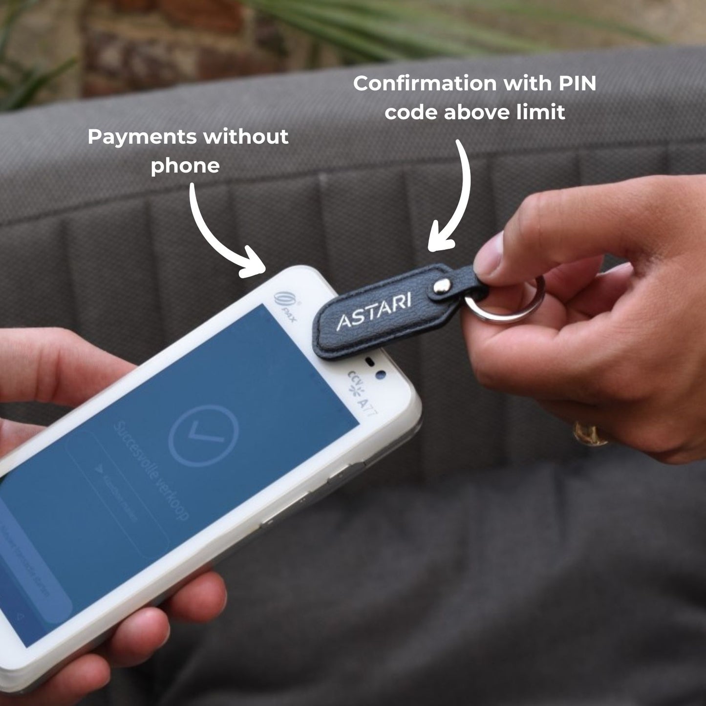 Payment Keychain | Achilles