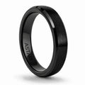 Black Ceramic Payment Ring | Atlantis