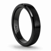 Black Ceramic Payment Ring | Atlantis