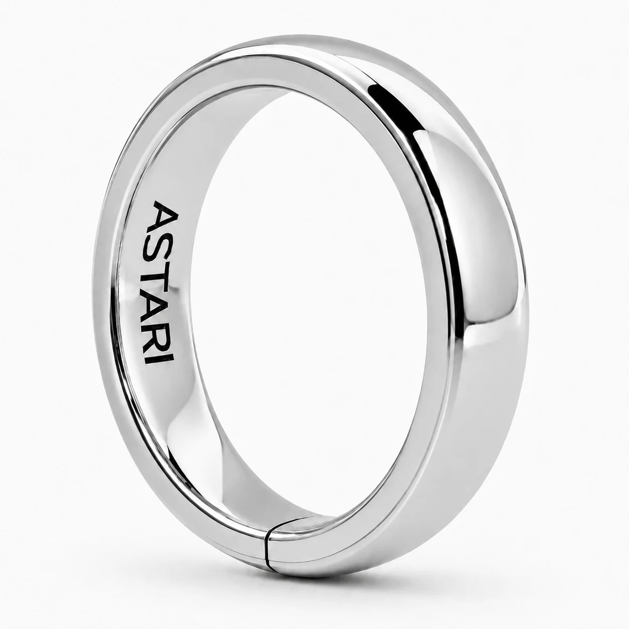 Silver Ceramic Payment Ring | Atlantis