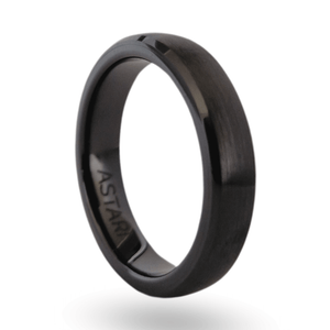 Contactless Payment Ring Black Ceramic | Atlantis