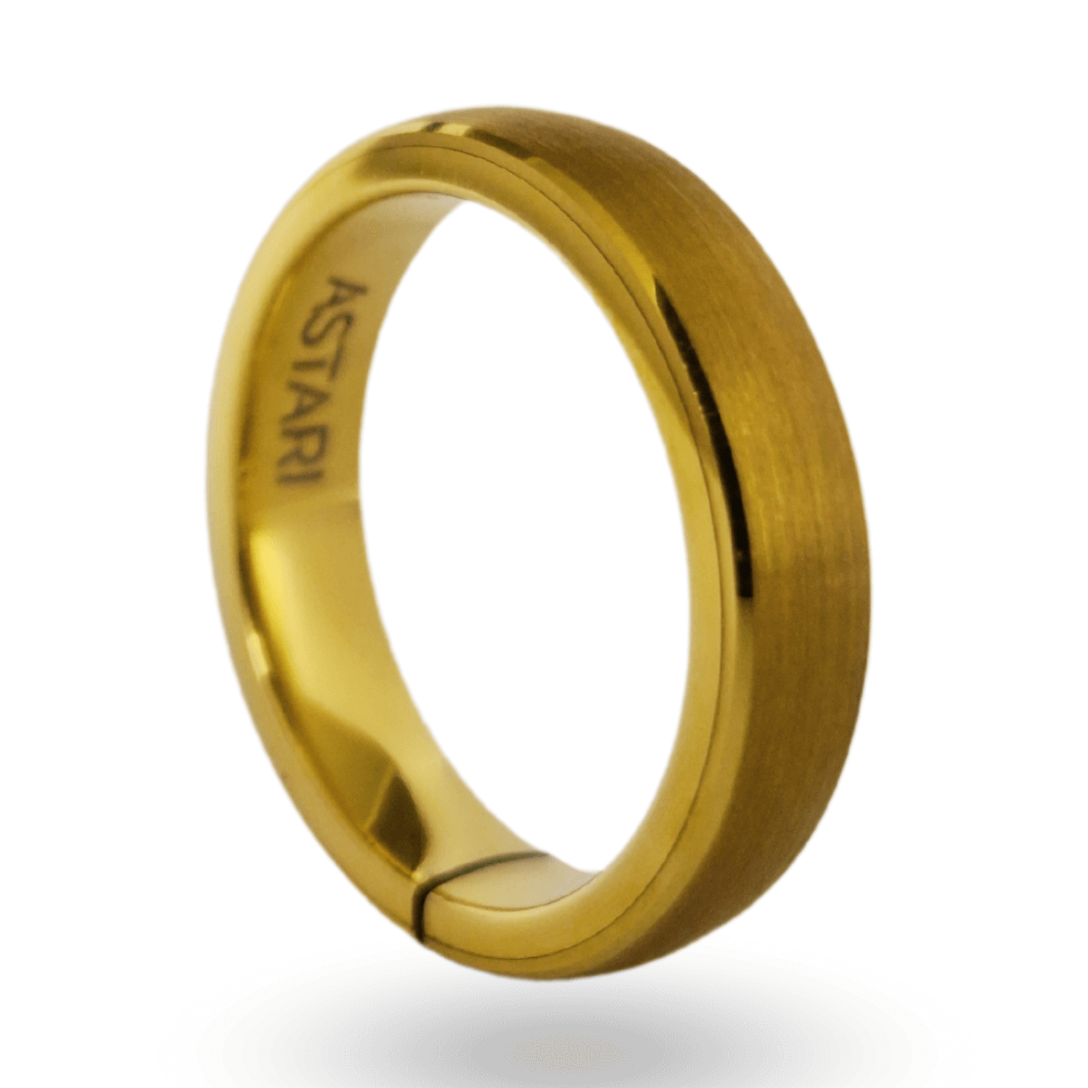 Contactless Payment Ring Gold Metal | Atlantis - luxurious gold-plated ring designed for seamless contactless payments.