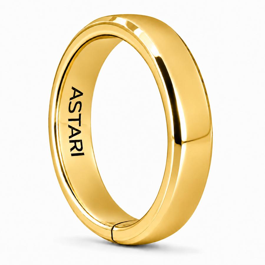 Gold metal Astari payment ring
