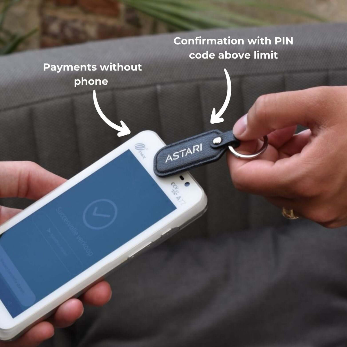 Payment Keychain | Achilles