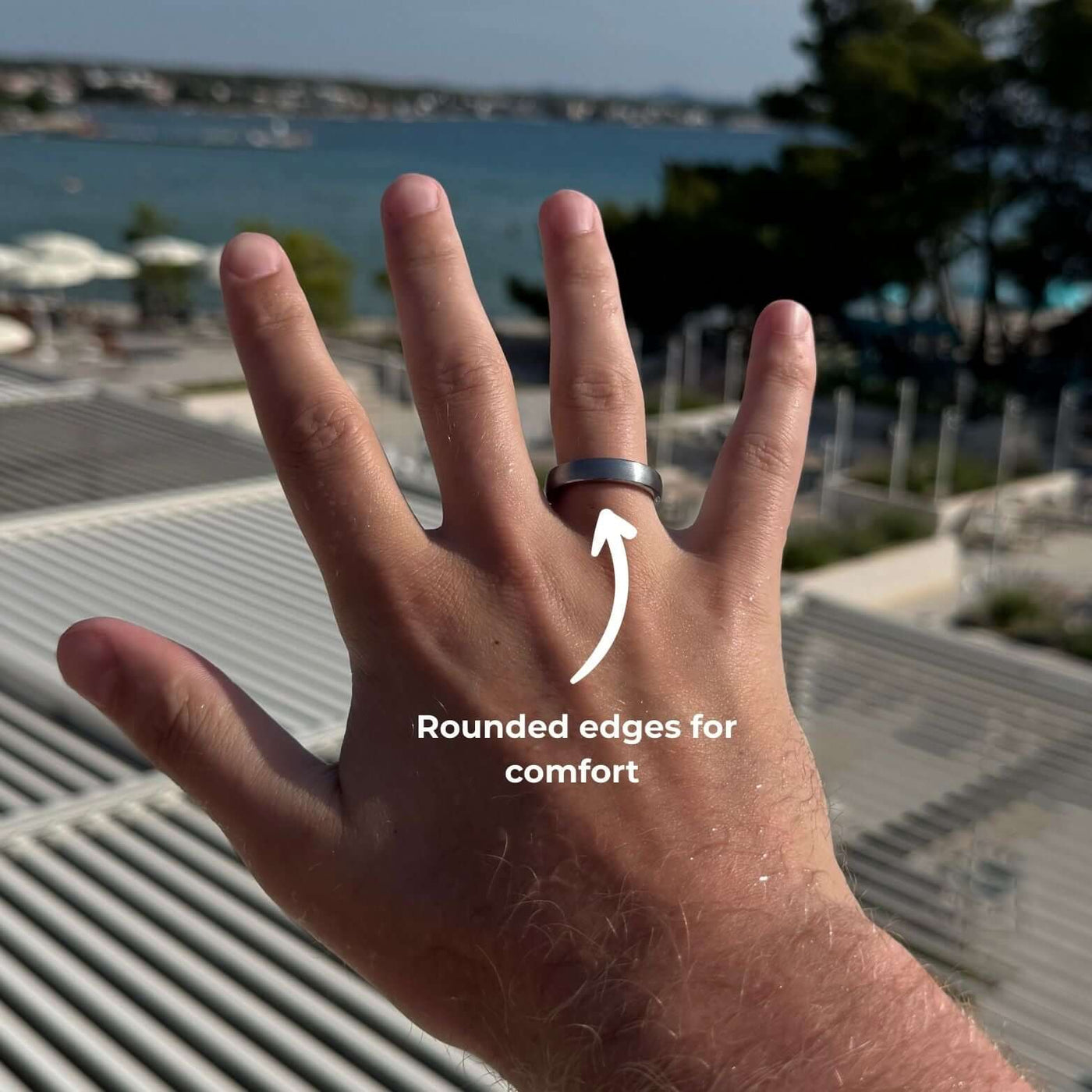 Silver Metal Payment Ring | Atlantis
