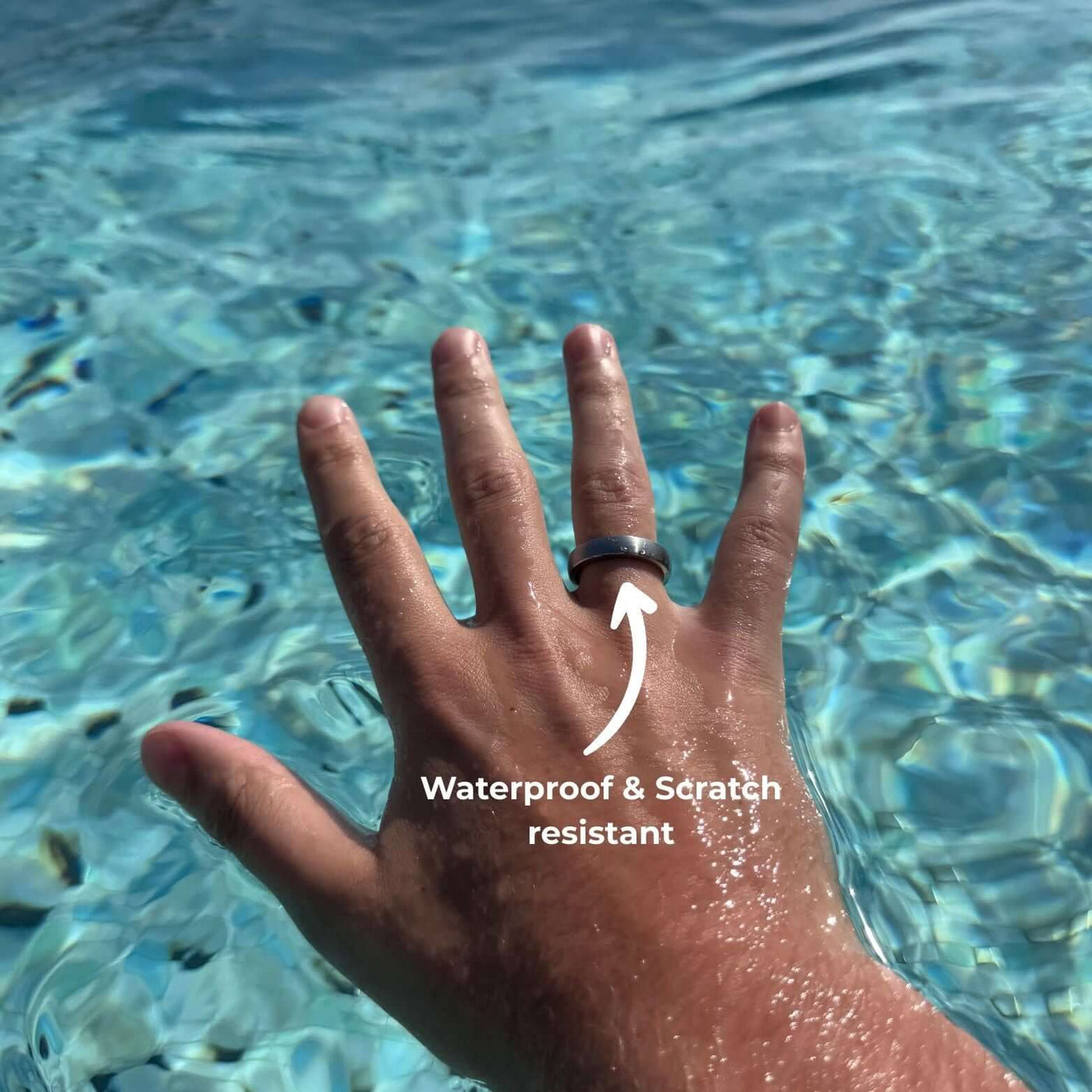 Silver Metal Payment Ring | Atlantis