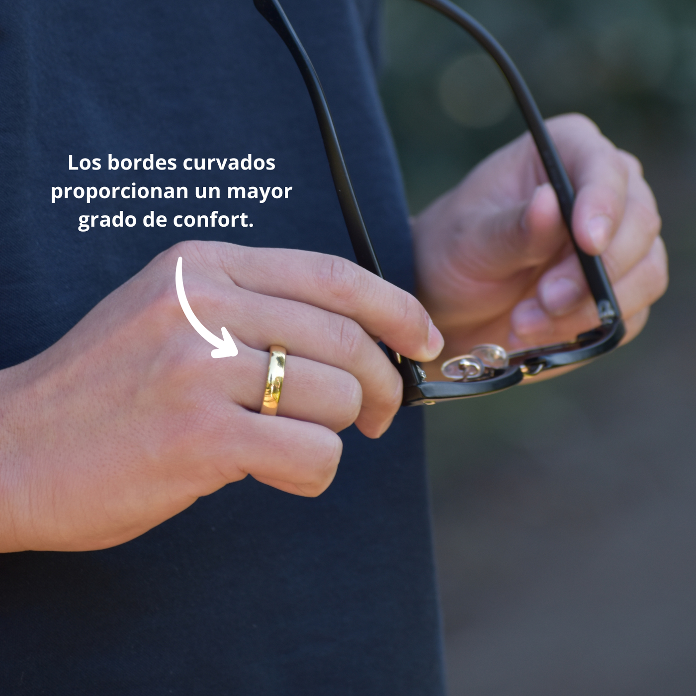 Anillo de pago de cerámica dorada | Atlantis