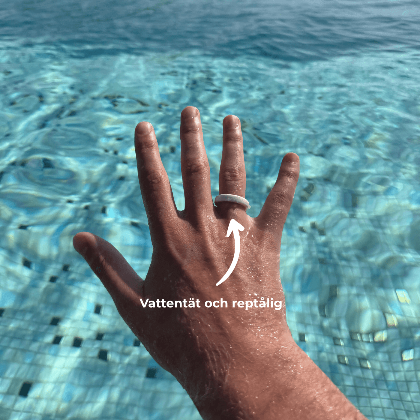 Vit keramisk betalring | Atlantis