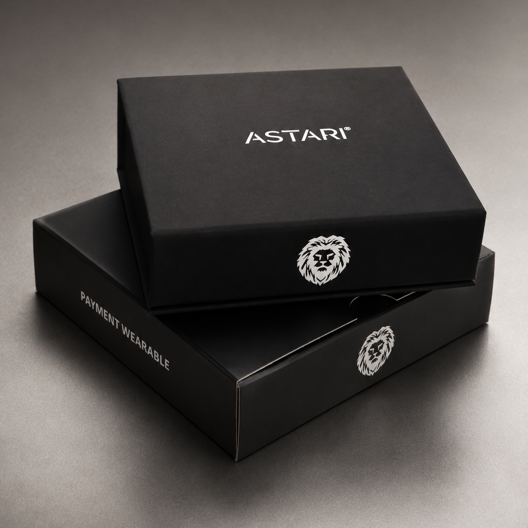 Anello di pagamento in ceramica argento | Atlantis