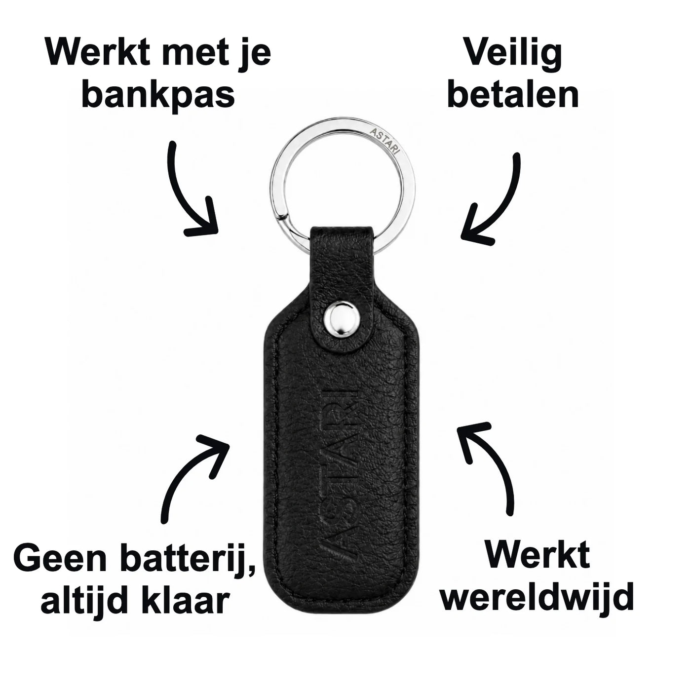 Contactloze betaalsleutelhanger | Achilles