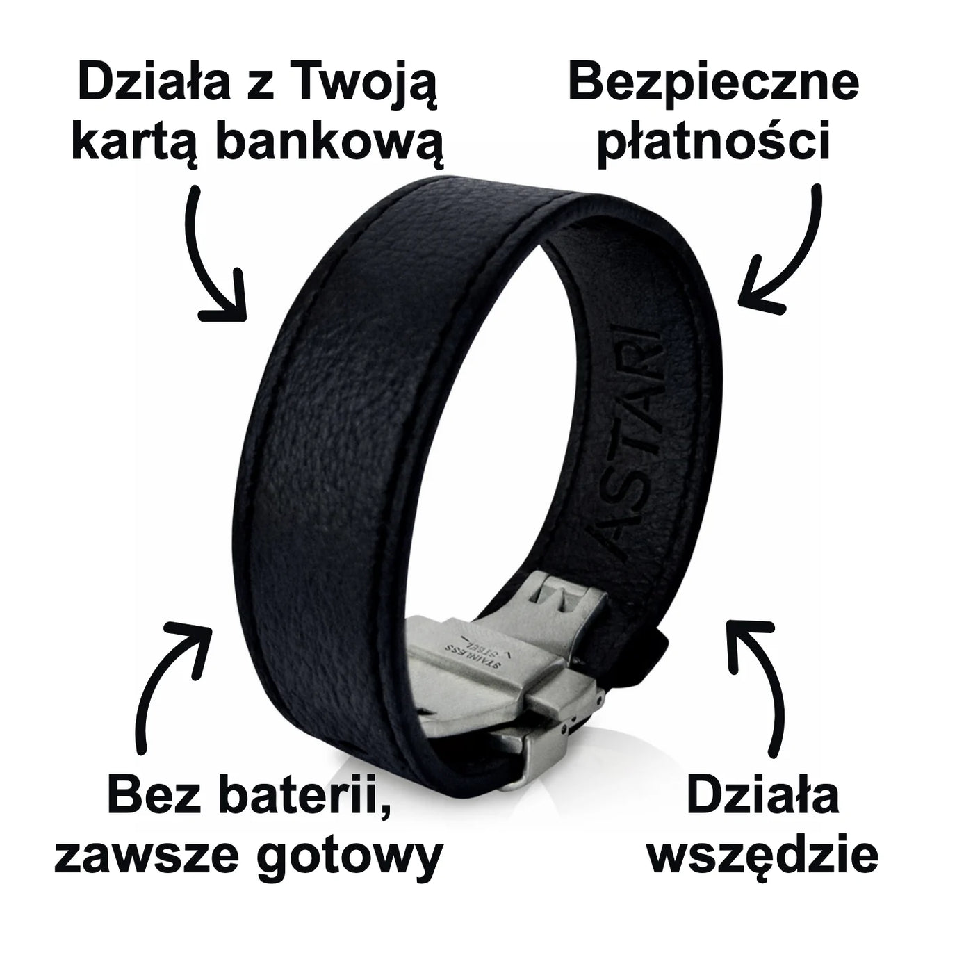 Black Falcon payment bracelet: product features and benefits