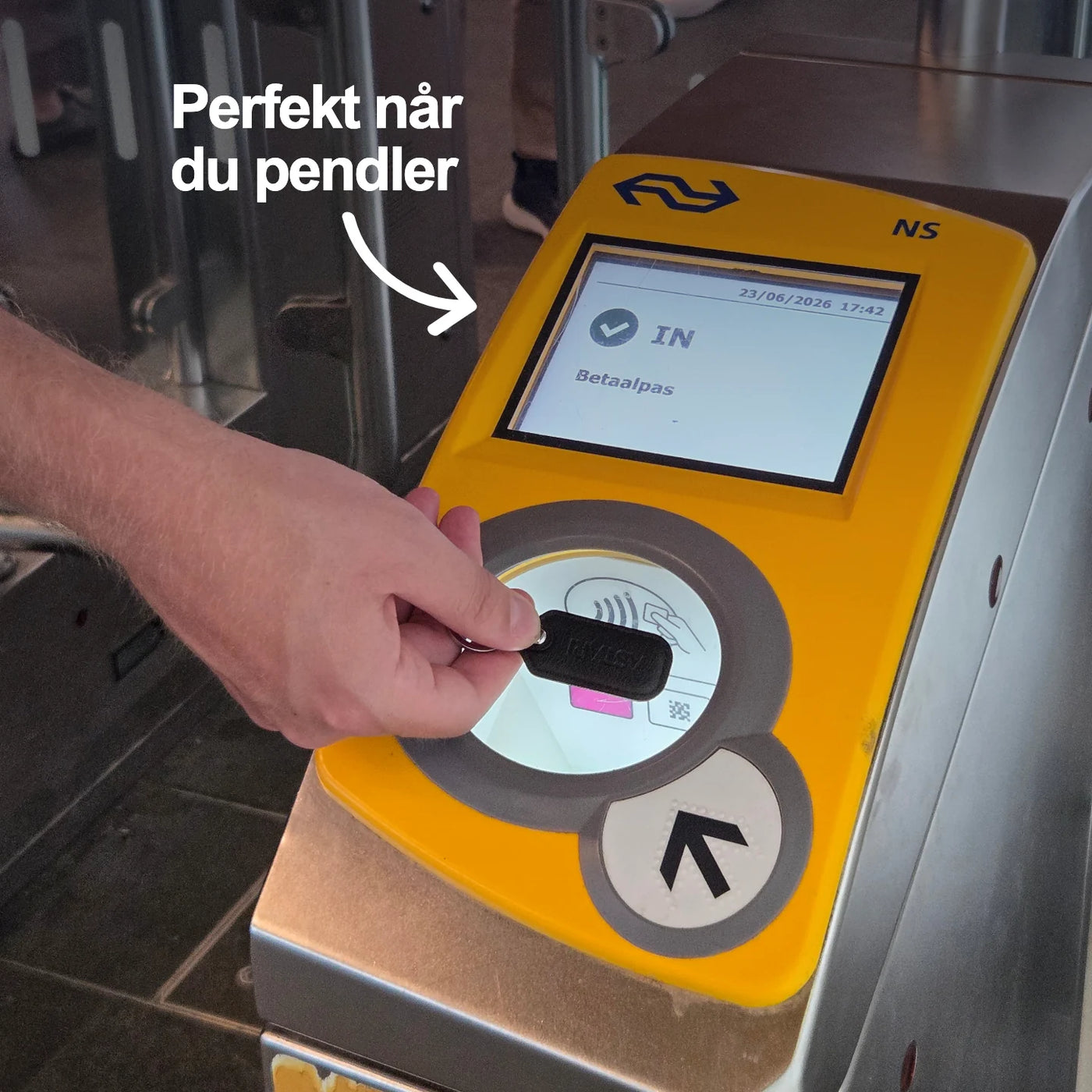 Kontaktløs betalingsnøkkelring | Achilles
